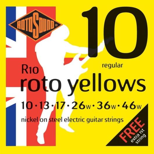 ROTOSOUND R10 鍍鎳弦電吉他弦(10-46) 英國製